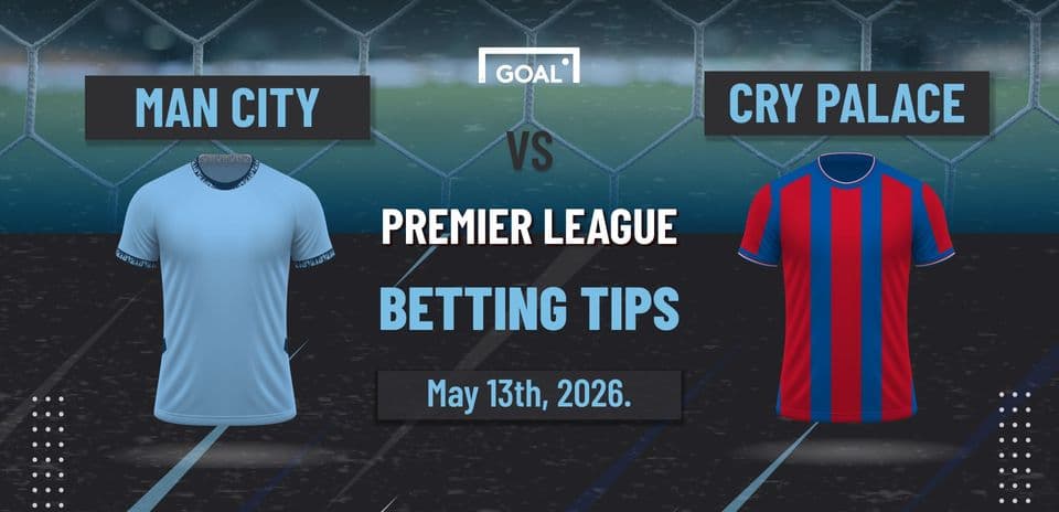 Camisas de Man City y Crystal Palace para partido