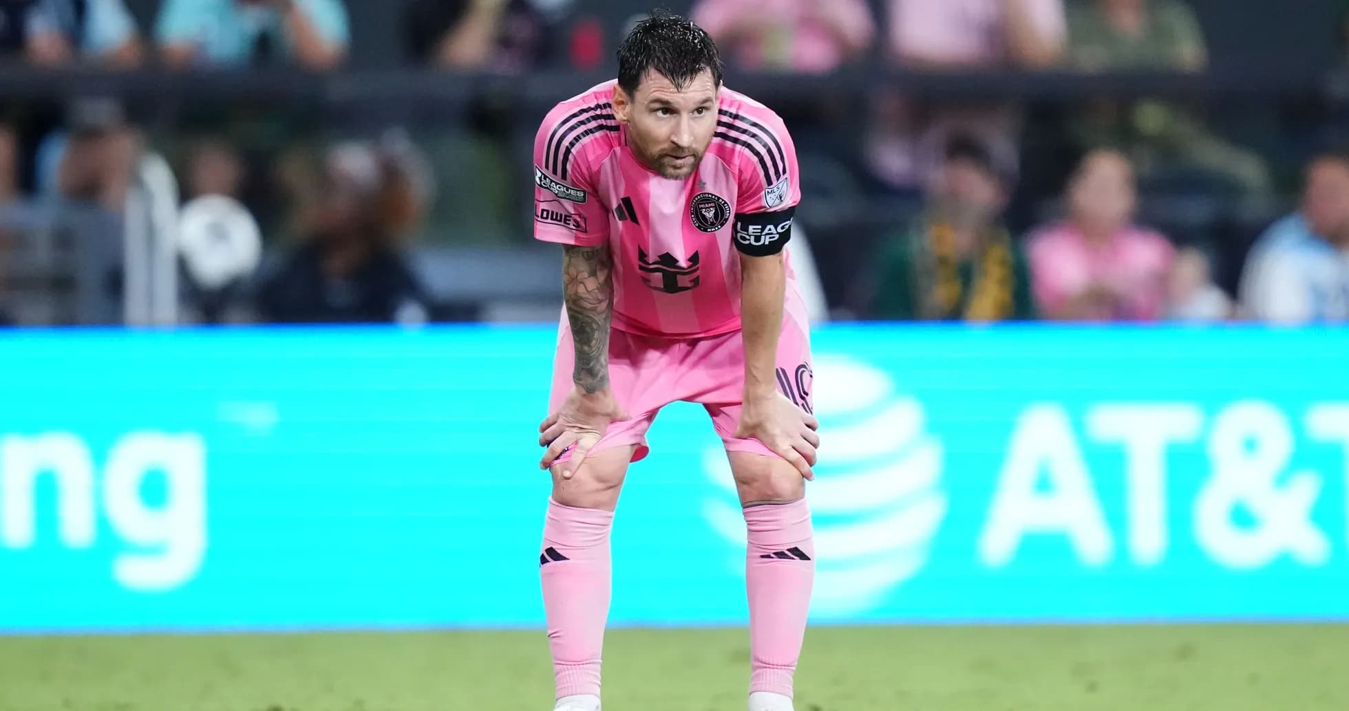 Jugador de Inter Miami en acción durante un partido