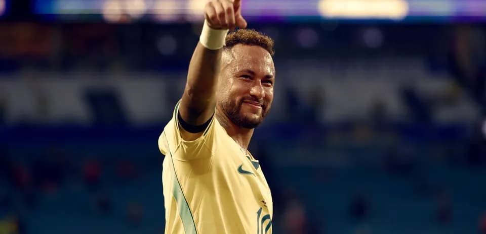 Jugador celebrando con dedo apuntando hacia arriba