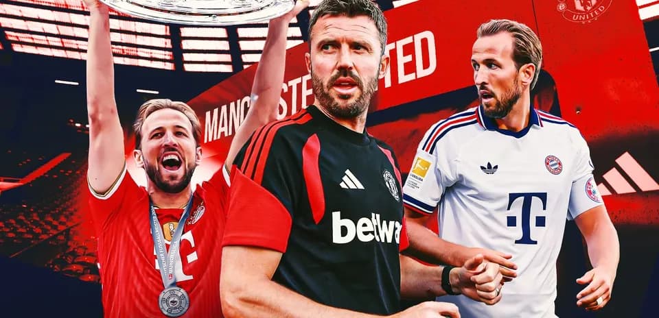 Jugadores de fútbol en un fondo de Manchester United