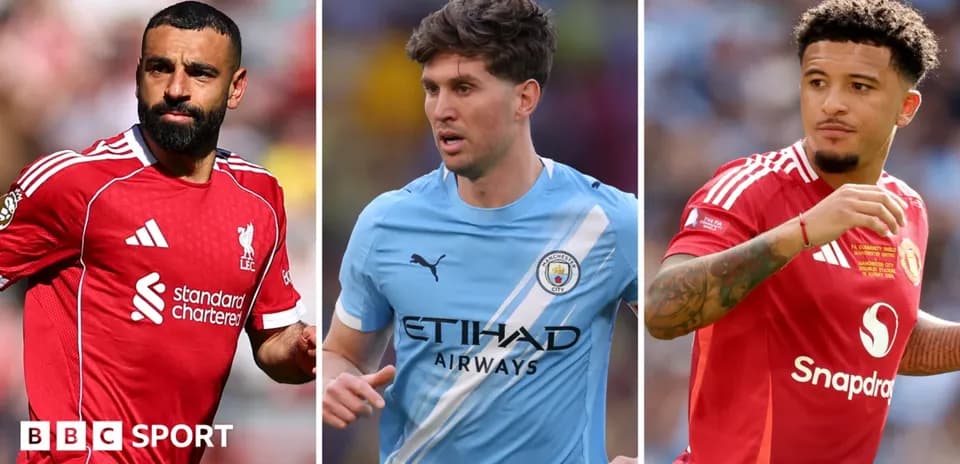 Jugadores de Liverpool, Manchester City y Manchester United