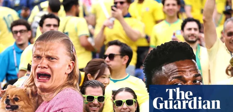 A fan with a dog reacts among cheering crowd
