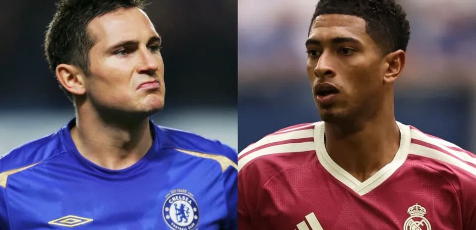Jugadores de Chelsea y Real Madrid en acción