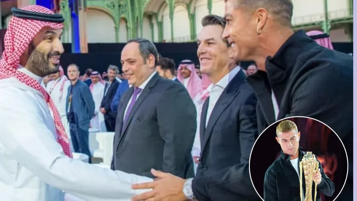 Encuentro entre figuras importantes en evento deportivo