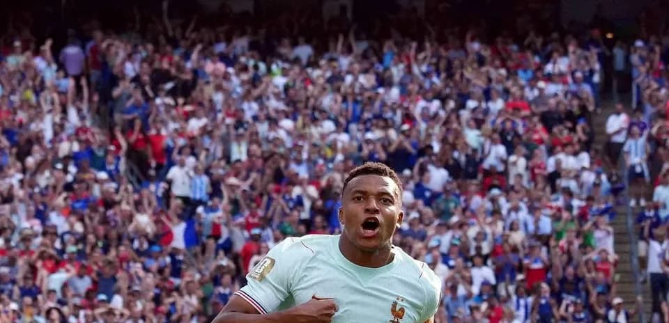 Jugador celebrando un gol en el Mundial 2026