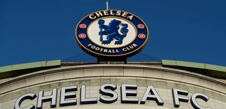 Logotipo de Chelsea Football Club en el estadio