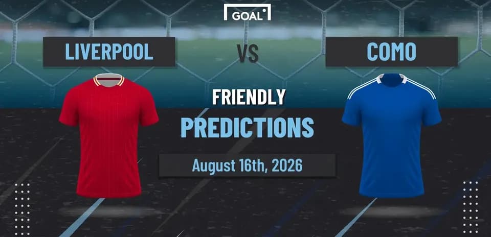 Liverpool vs Como, amistoso, predicciones, 16 de agosto 2026