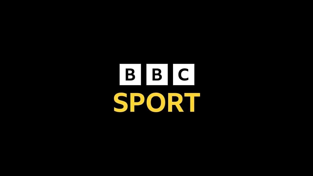 Logo de BBC Sport sobre fondo negro
