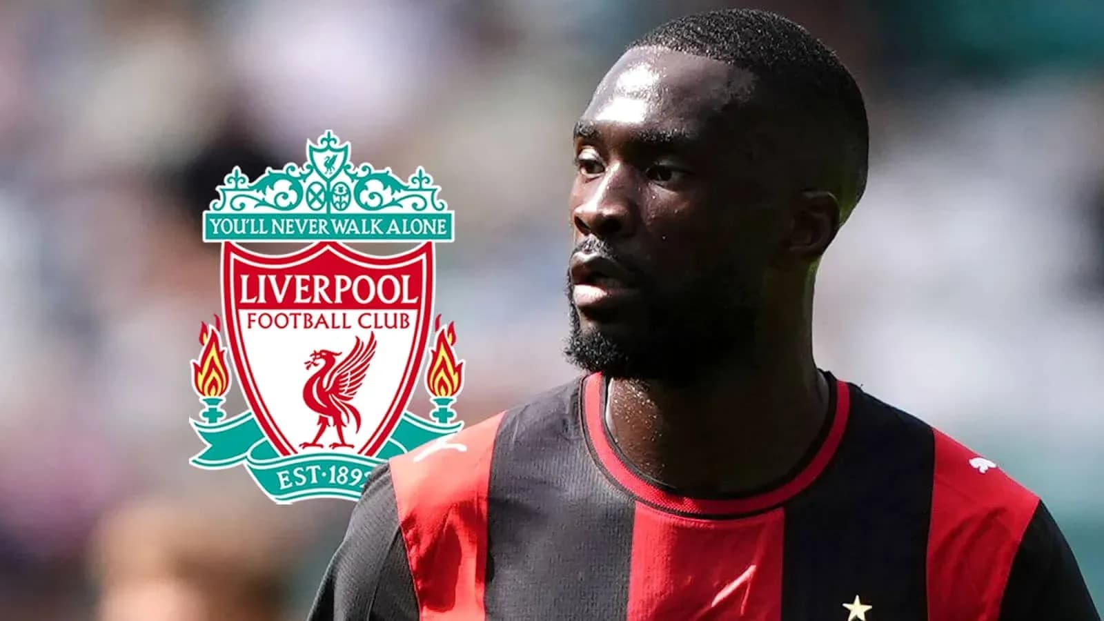 Jugador con camiseta de Liverpool en el campo