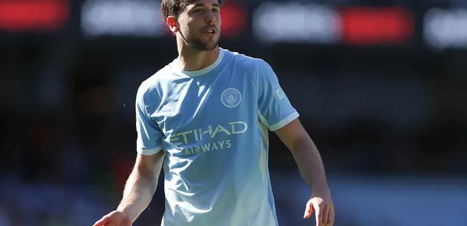 Jugador de Manchester City en el campo de juego
