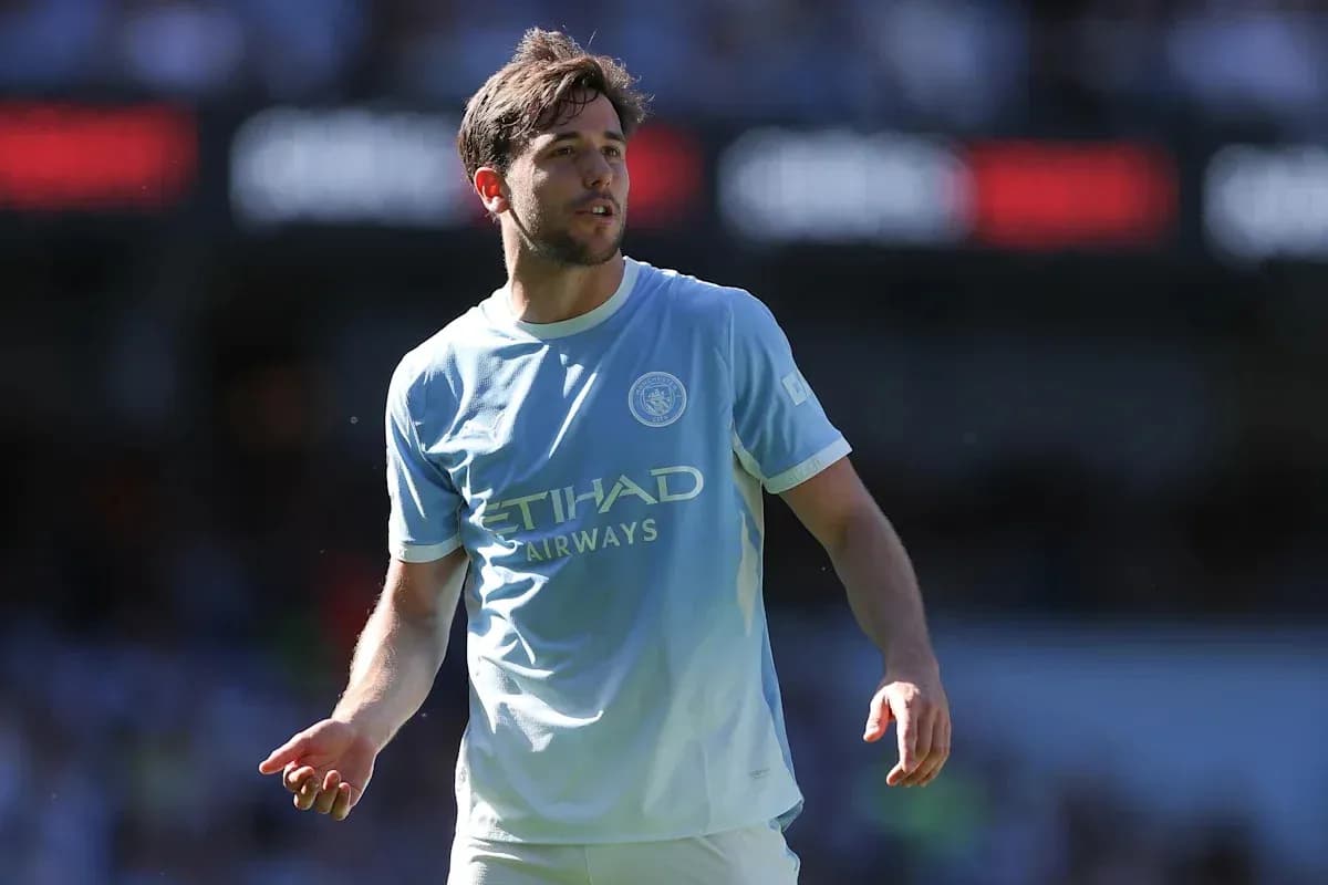 Jugador de Manchester City en el campo de juego