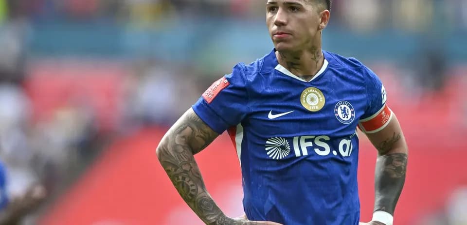 Jugador de Chelsea en acción durante un partido