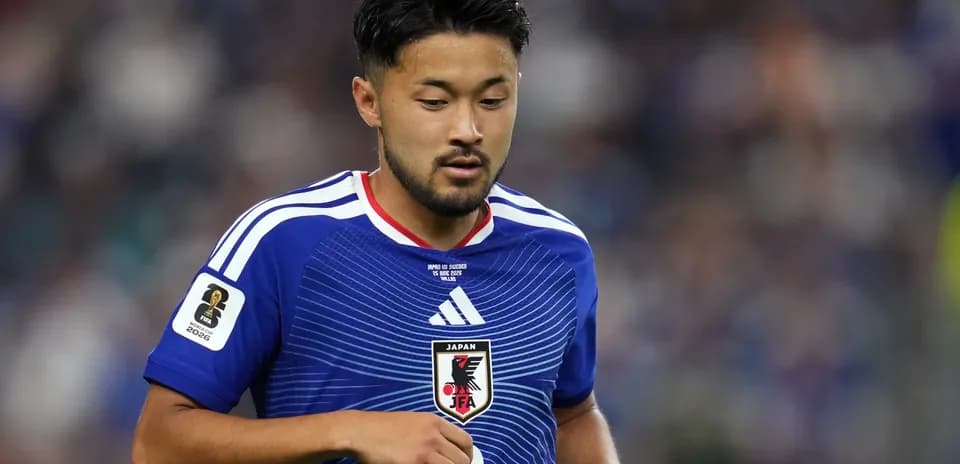 Jugador de Japón en acción durante un partido