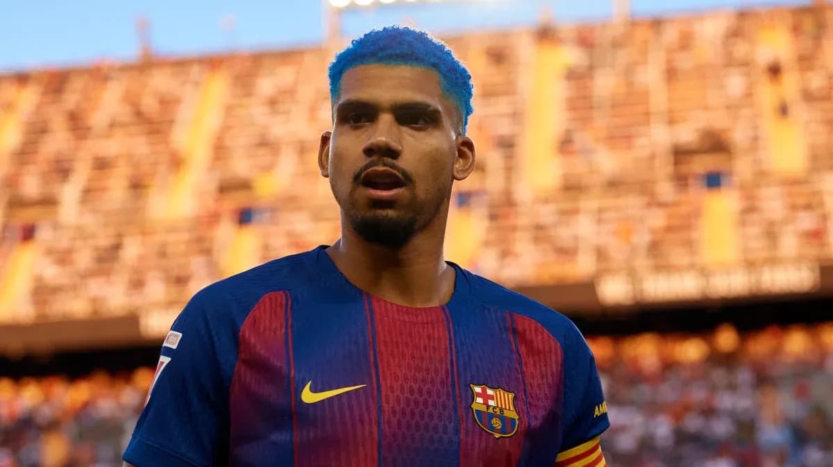 Jugador del FC Barcelona en el estadio