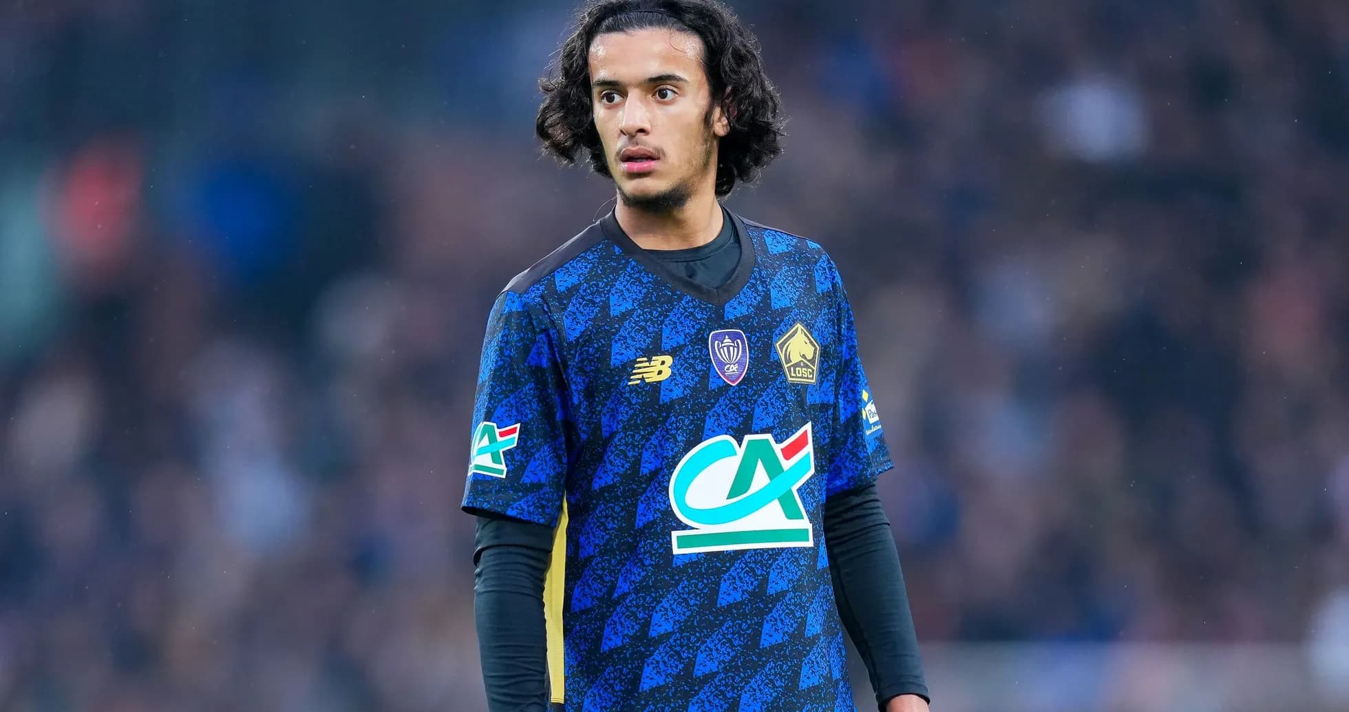 Jugador de Lille OSC en el campo durante partido