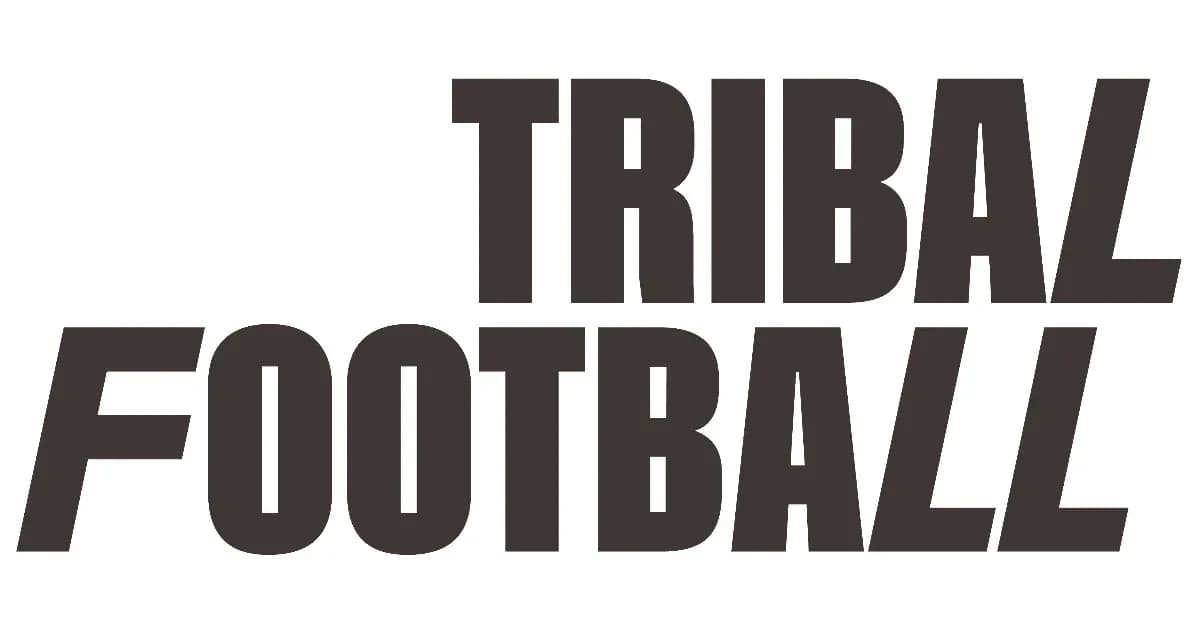 Logo de Tribal Football en letras mayúsculas
