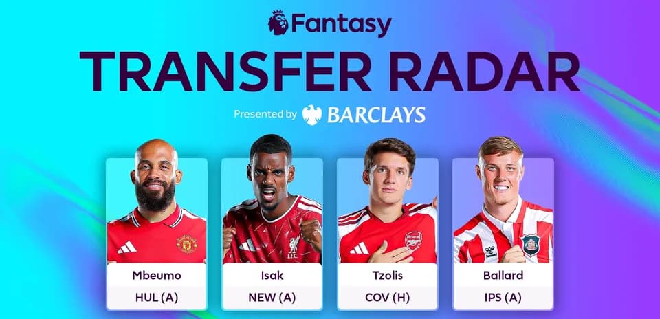 Cuatro jugadores destacados para la transferencia de fantasía