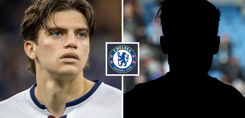 Jugador de Chelsea con fondo en blanco y negro
