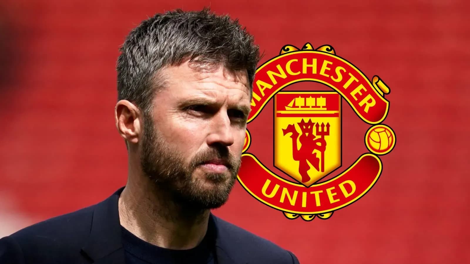 Entrenador de Manchester United en el campo