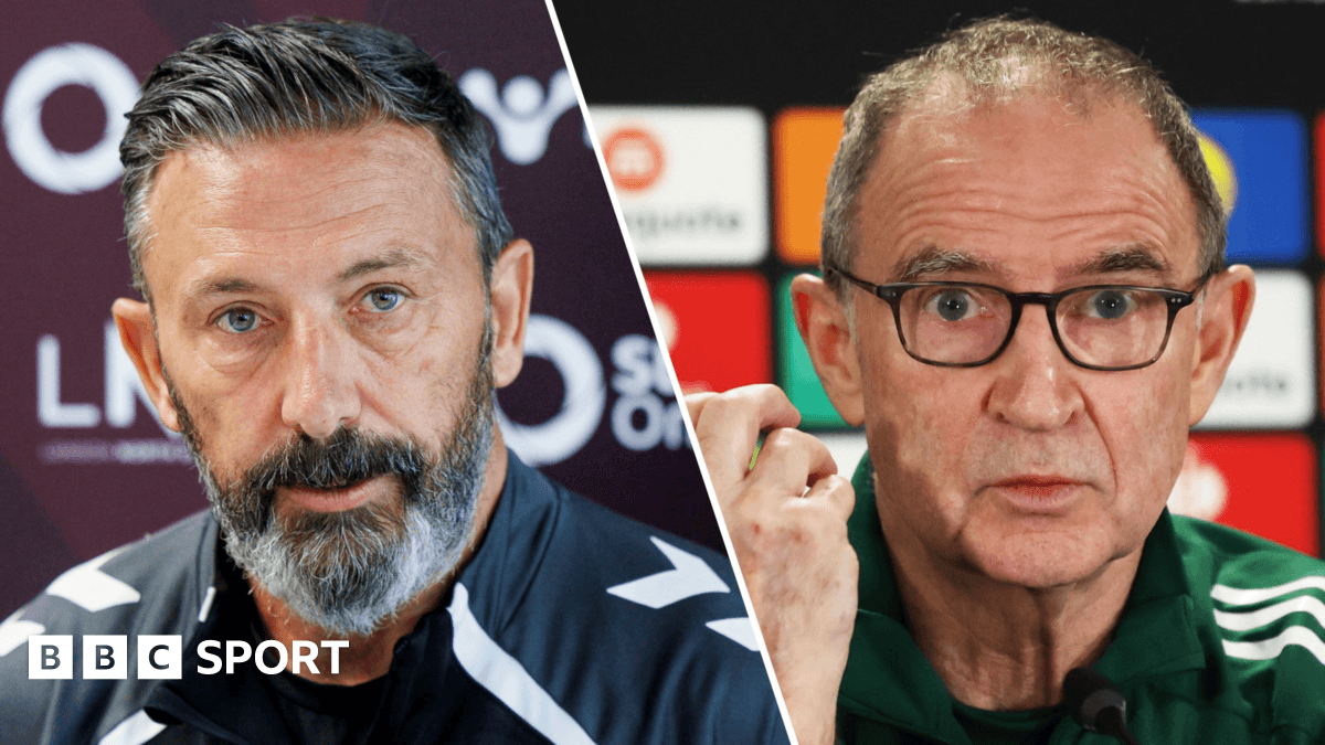 Dos entrenadores en conferencias de prensa