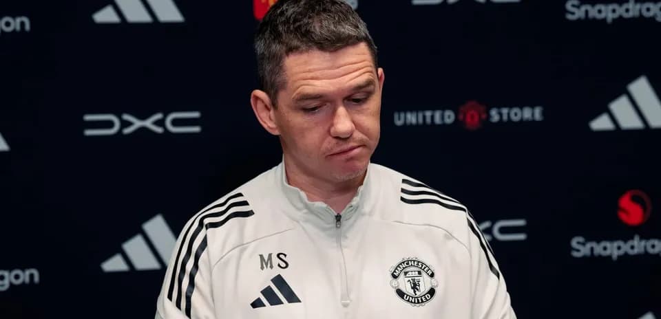 Entrenador de Manchester United en rueda de prensa