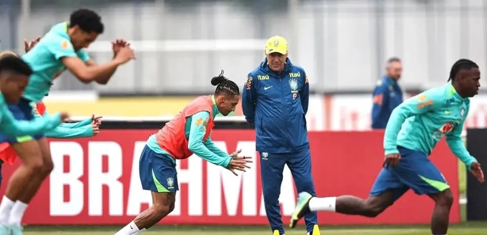 Entrenamiento de Brasil antes del Mundial 2026