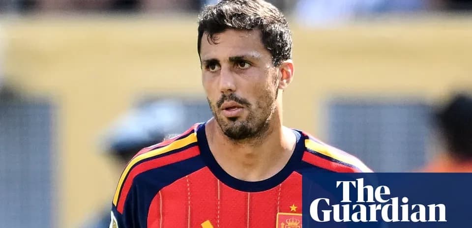 Jugador con camiseta de España durante partido