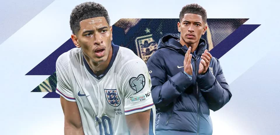 Jugador de Inglaterra en acción y en la banca