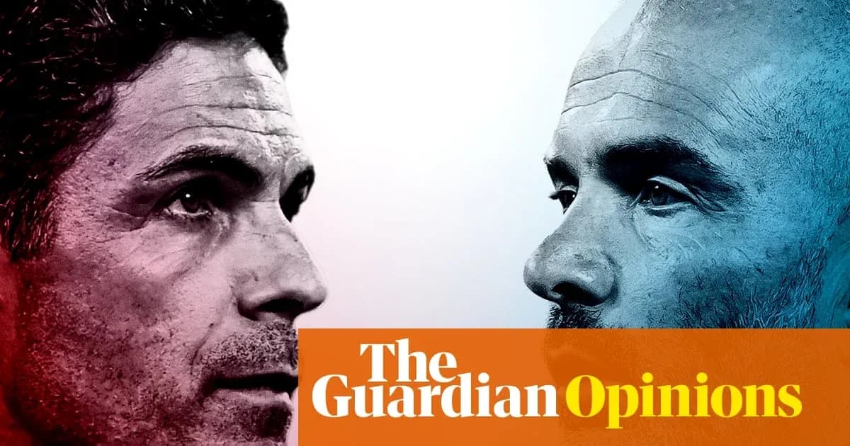 Entrenadores mirando uno al otro en fondo colorido