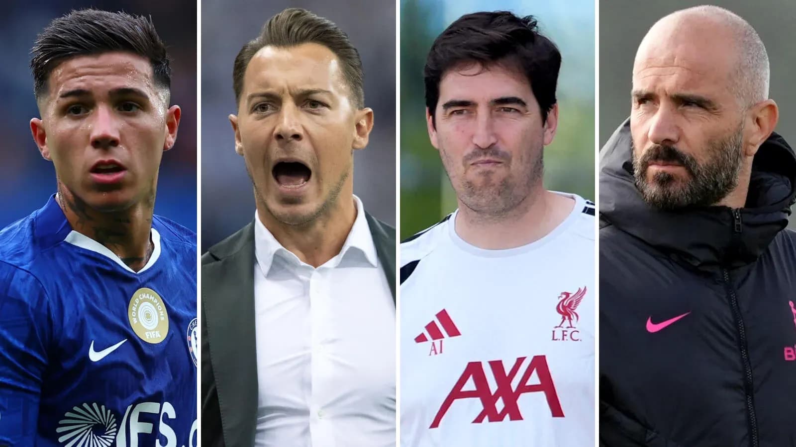 Cuatro personas, incluyendo jugadores y entrenadores de fútbol