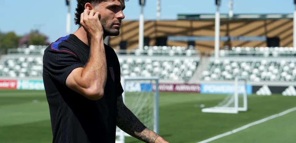 Jugador de Estados Unidos en entrenamiento