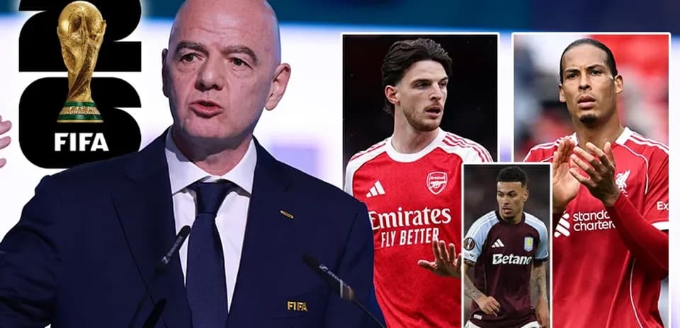 Gianni Infantino hablando sobre la Copa Mundial FIFA