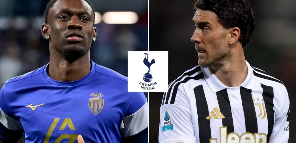 Jugadores de Mónaco y Juventus antes del partido