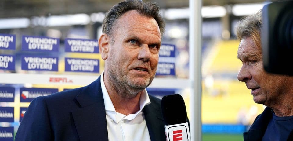 Entrevista a entrenador en evento deportivo