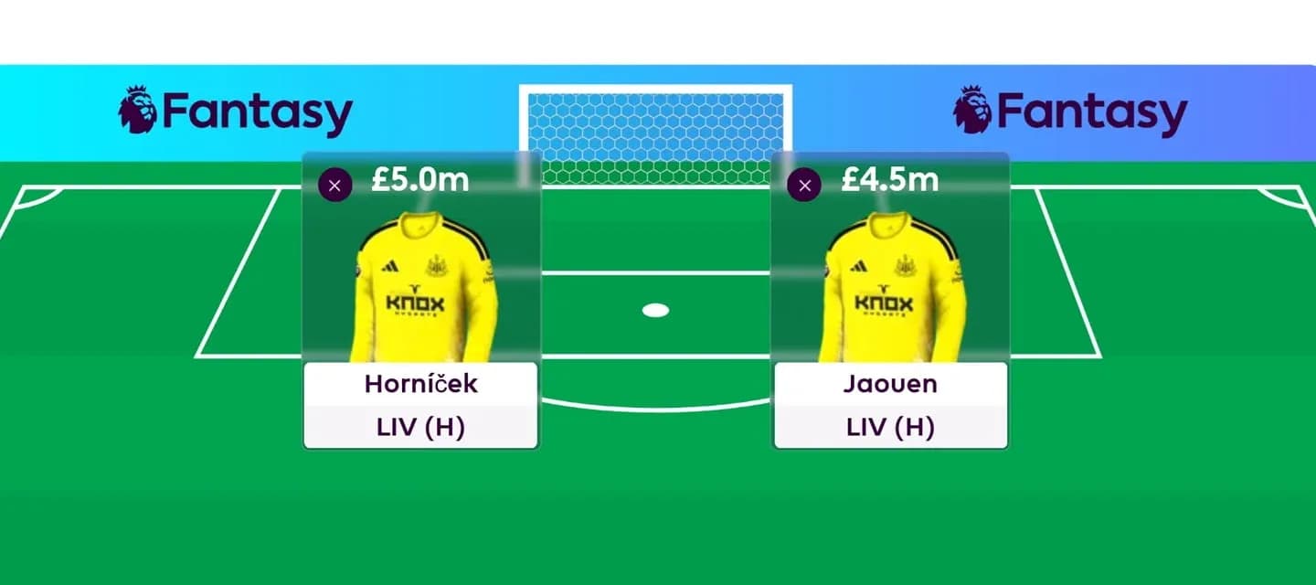 Jugadores de fútbol en alineación de Fantasy Premier League