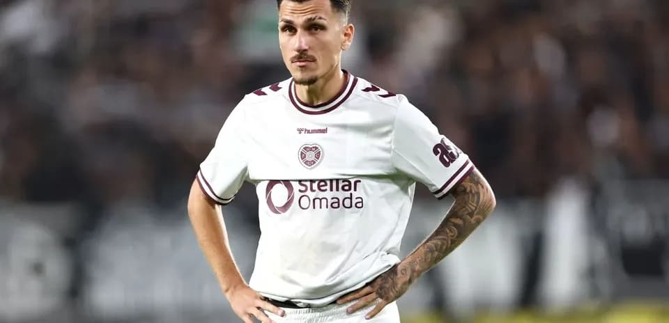 Jugador de Heart of Midlothian en partido