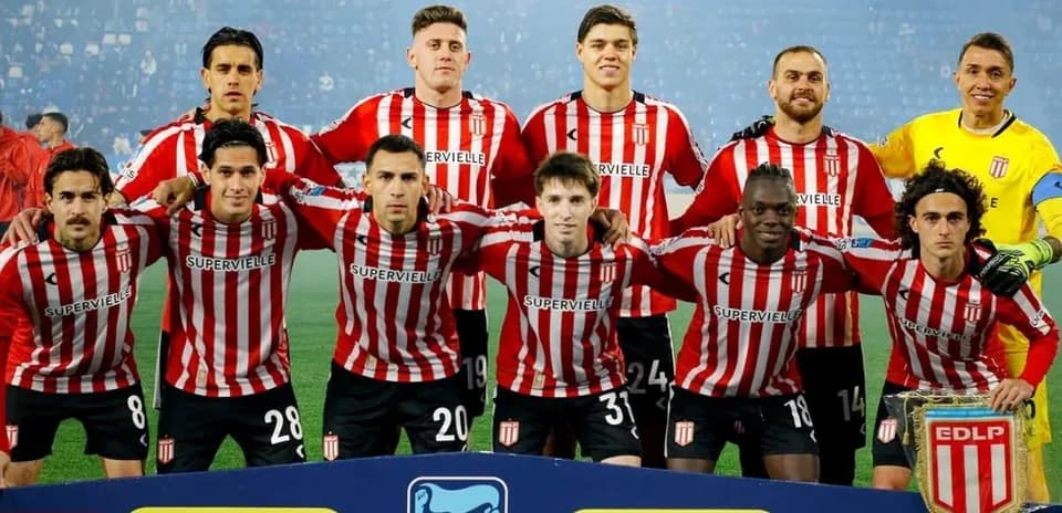 Equipo de Estudiantes L.P. en la Libertadores
