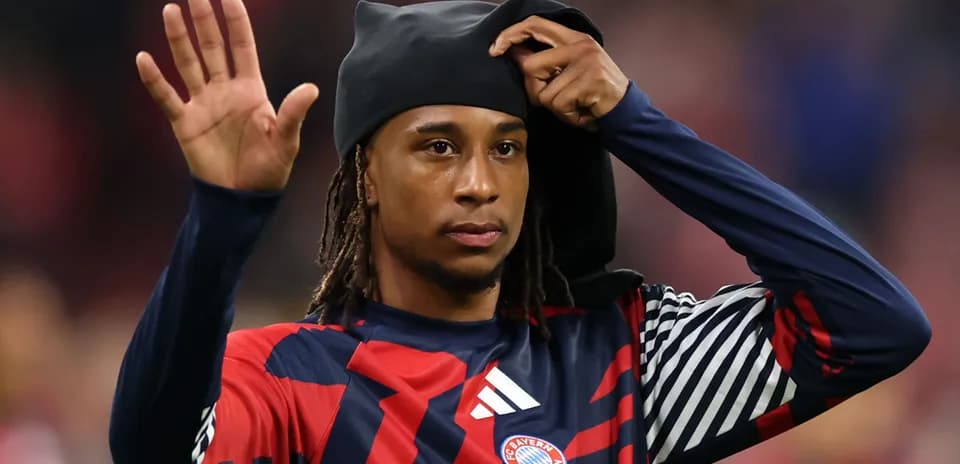 Jugador de Bayern Munich saludando al público