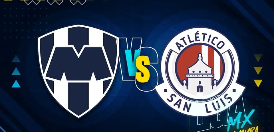 Monterrey contra Atlético San Luis en Liga MX