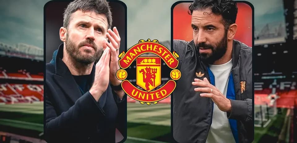 Entrenadores de Manchester United en el estadio