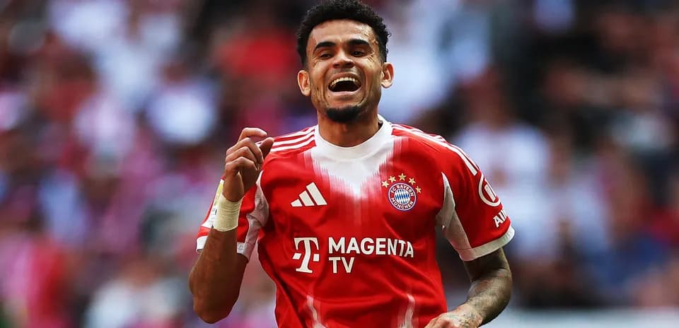 Jugador de Bayern Múnich celebrando un gol