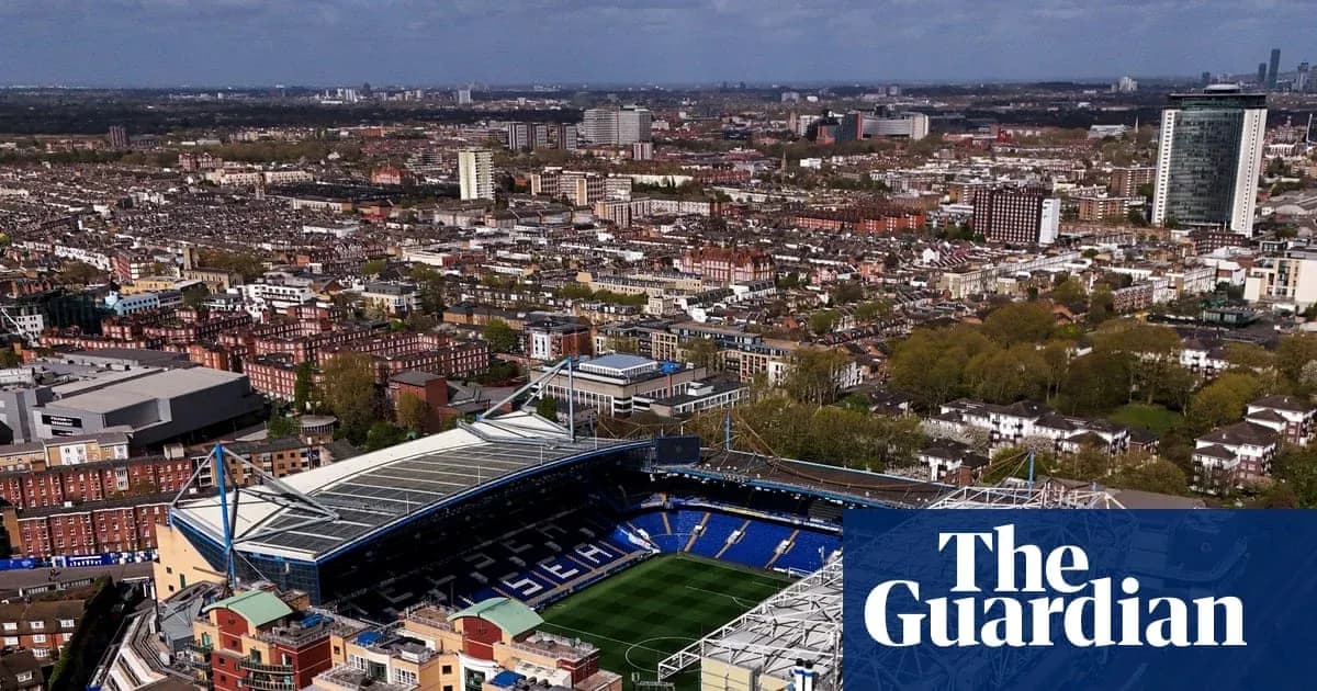 Vista aérea de Stamford Bridge y alrededores Vista aérea de Stamford Bridge y alrededores