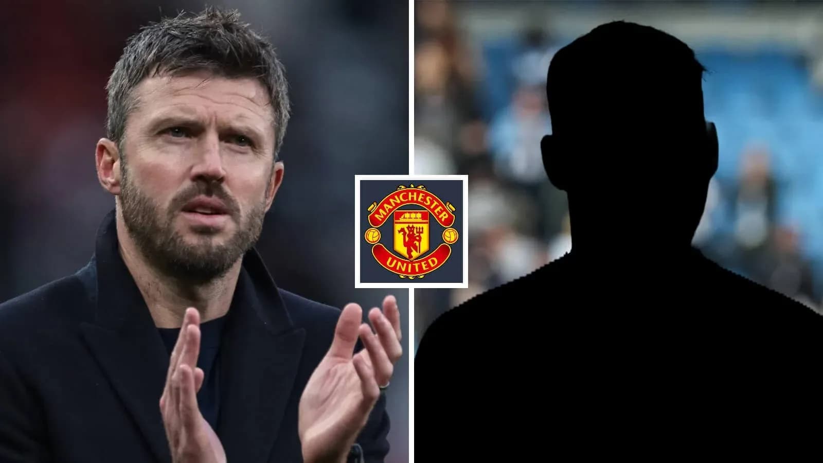 Entrenador aplaudiendo con logo de Manchester United Entrenador aplaudiendo con logo de Manchester United