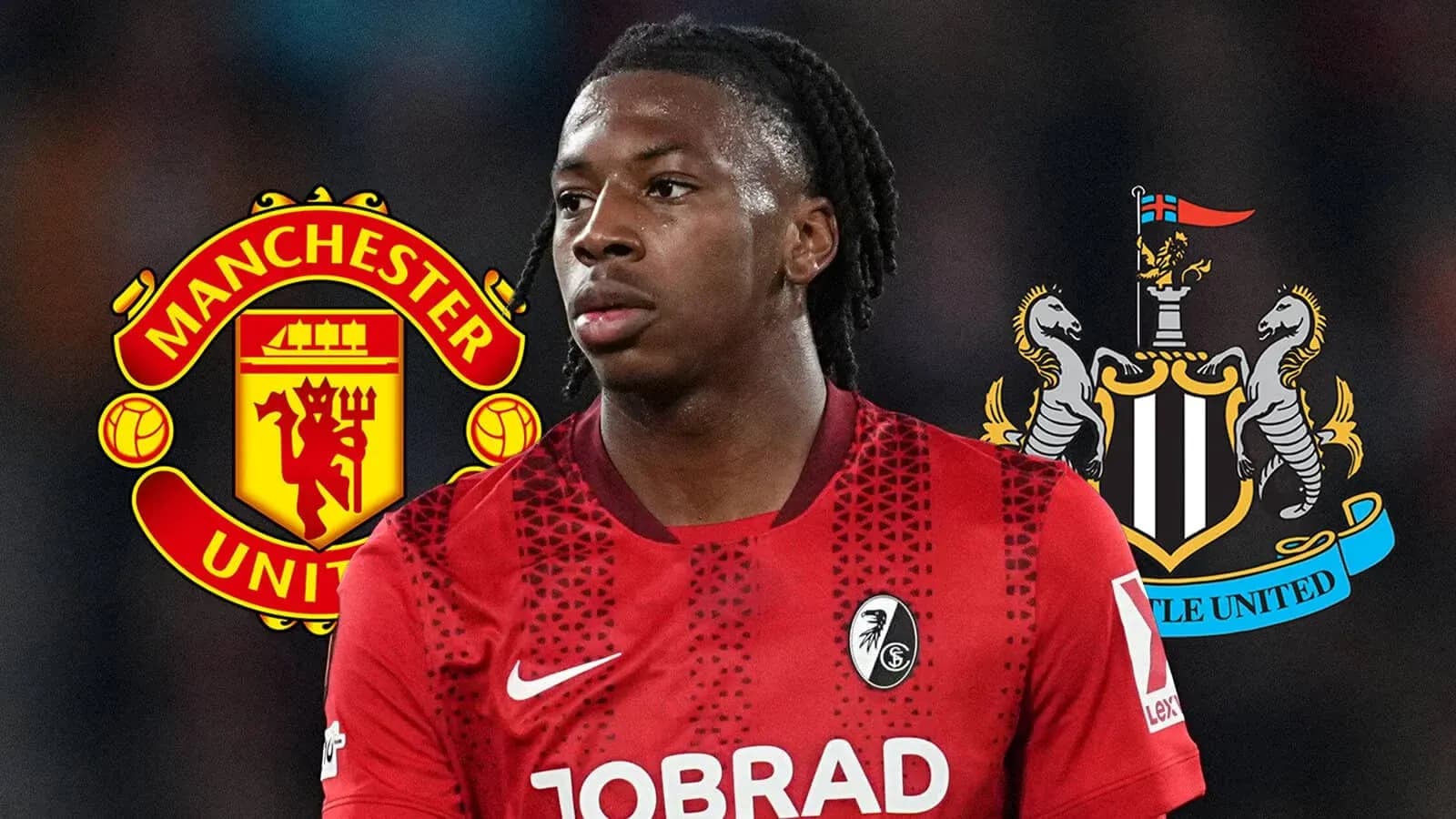 Jugador con camisetas de Bournemouth y logotipos de clubes Jugador con camisetas de Bournemouth y logotipos de clubes