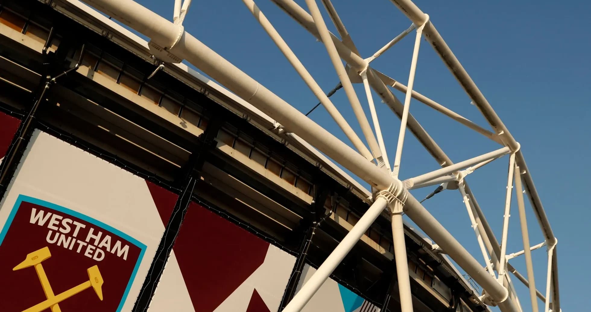 Vista del estadio de West Ham United en Londres Vista del estadio de West Ham United en Londres