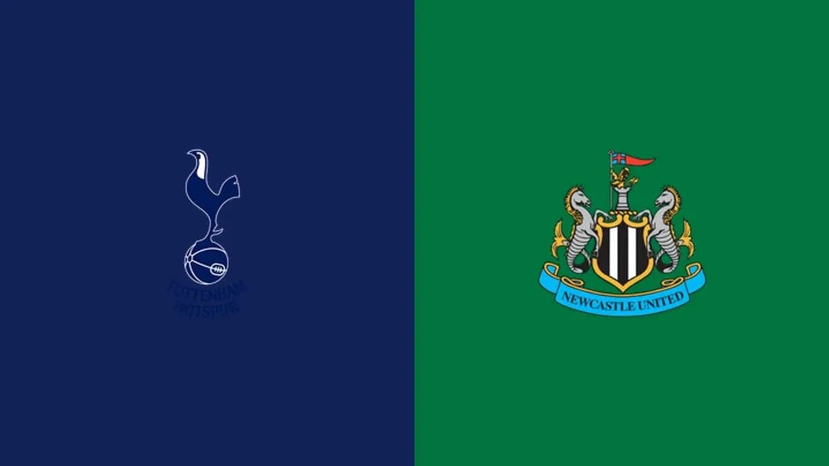 Logos de Tottenham Hotspur y Newcastle United Logos de Tottenham Hotspur y Newcastle United