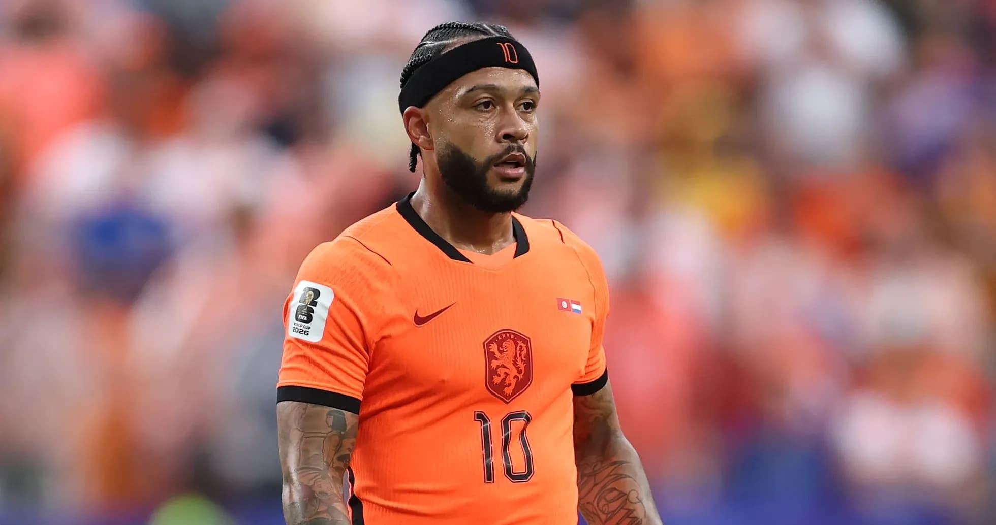 Jugador de la selección de Países Bajos en partido Jugador de la selección de Países Bajos en partido