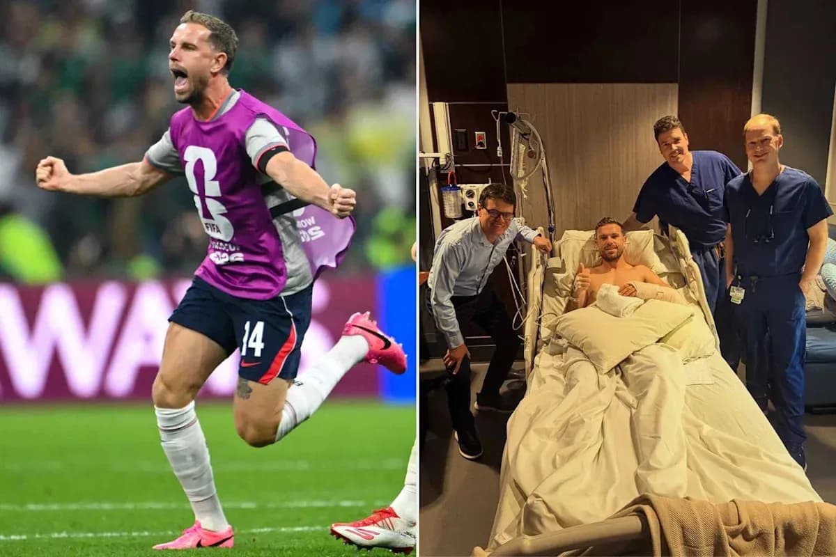 Jugador celebrando un gol y luego en hospital Jugador celebrando un gol y luego en hospital
