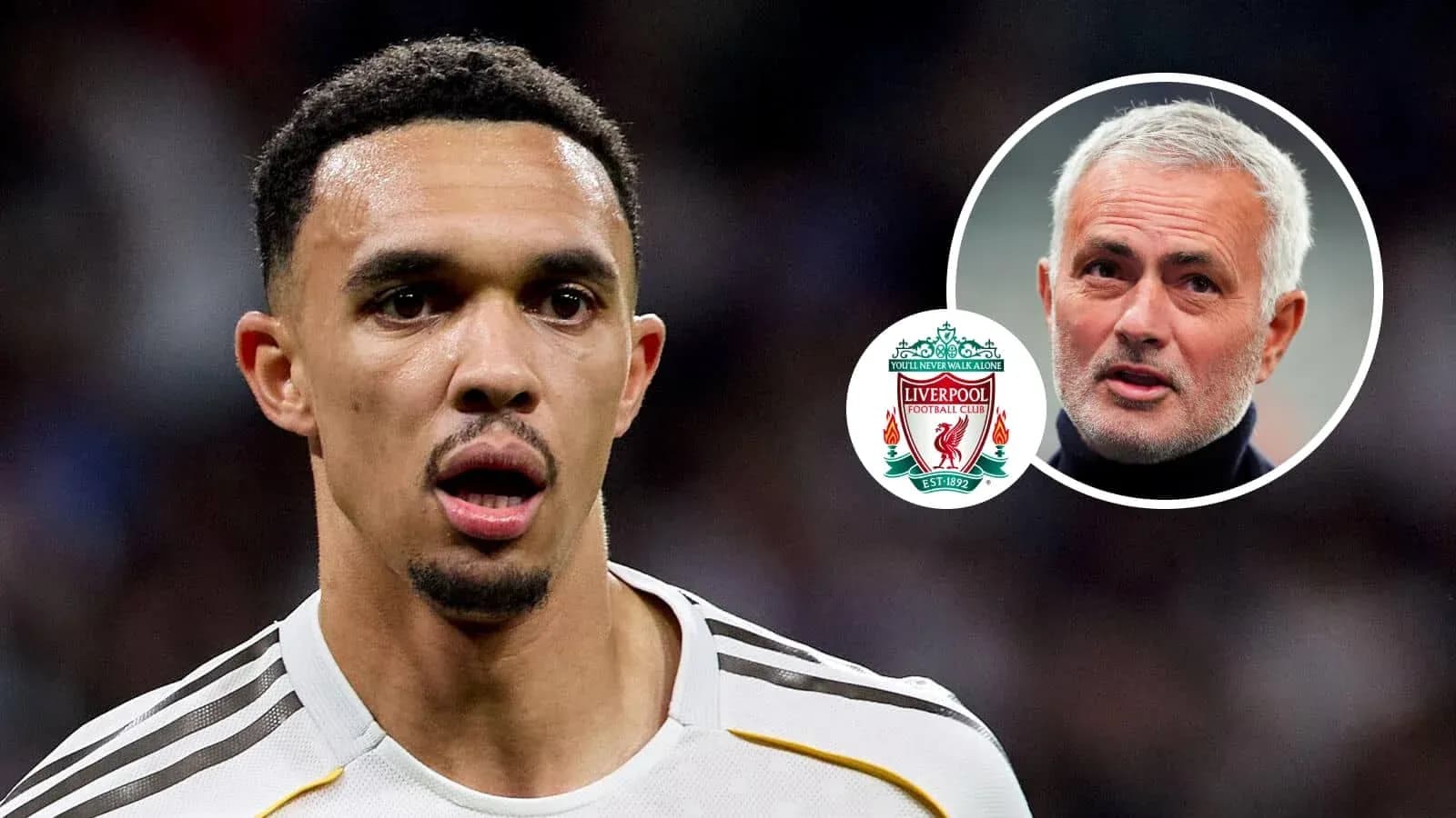 Jugador de Liverpool durante un partido con José Mourinho Jugador de Liverpool durante un partido con José Mourinho