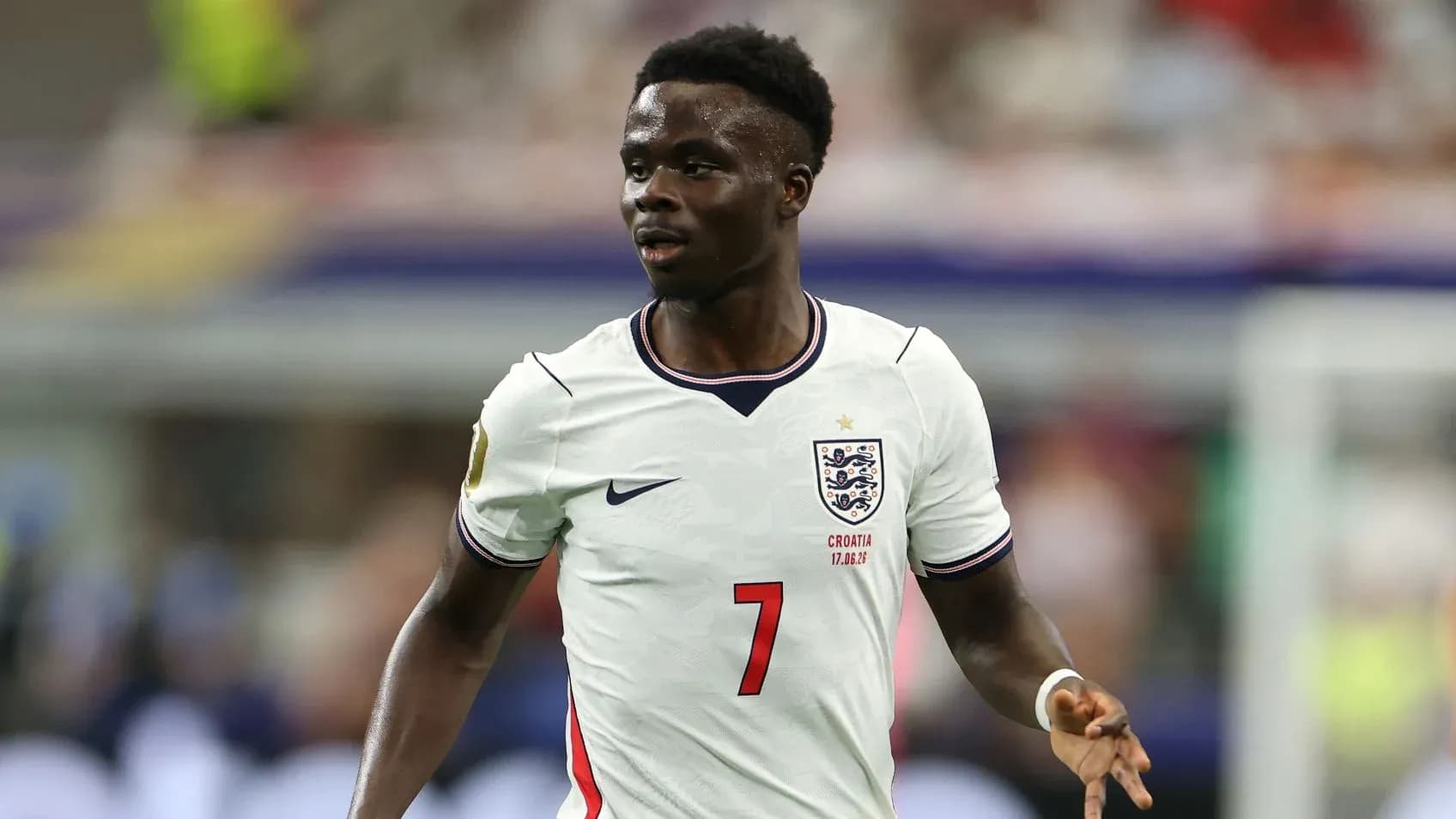 Jugador de Inglaterra en acción durante un partido Jugador de Inglaterra en acción durante un partido